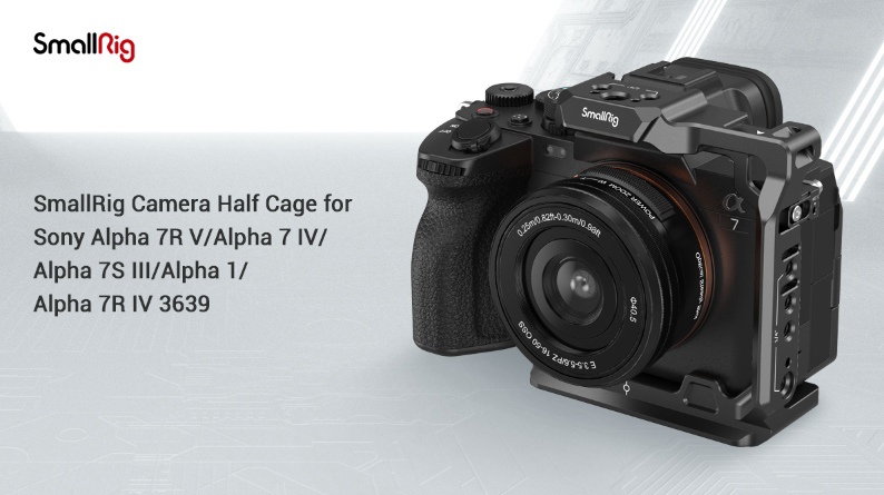 Клетка SmallRig 3639 Half Cage для камеры Sony A7 IV / A7S III